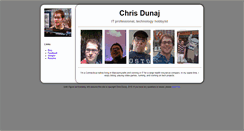 Desktop Screenshot of chrisdunaj.com