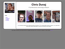 Tablet Screenshot of chrisdunaj.com